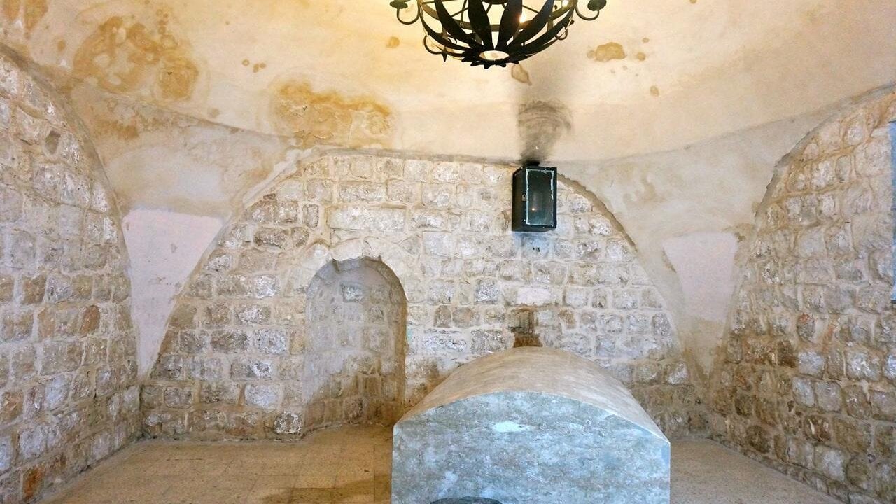 Tumba del profeta Jos&eacute; en Nablus (Palestina).