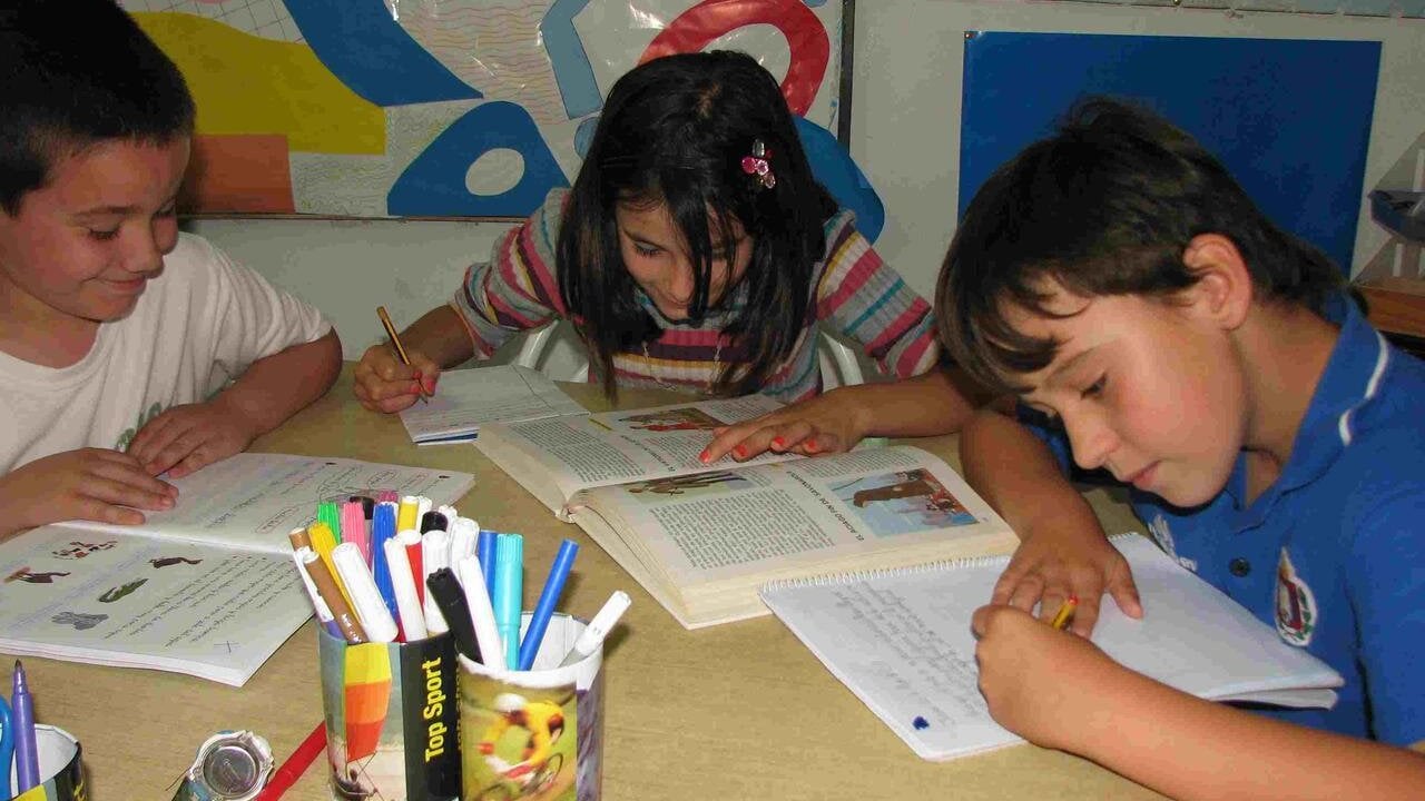 Di&oacute;cesis de Cartagena. Refuerzo escolar. Foto C&aacute;ritas. 