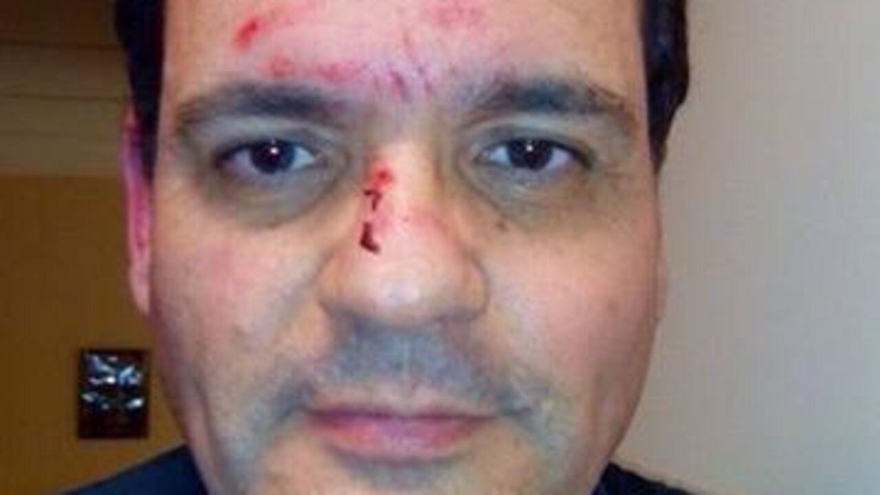 El rector del seminario mayor de Moncada, agredido el pasado mes de marzo. 