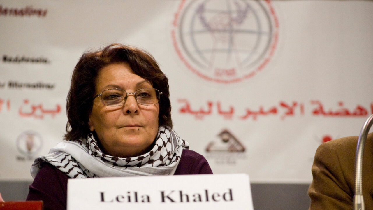 Leila Khaled. 