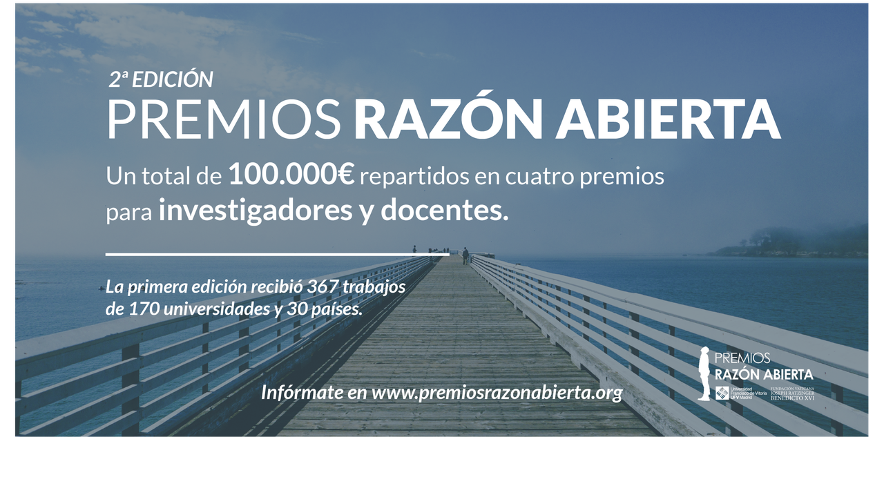 Cartel de los premios. 
