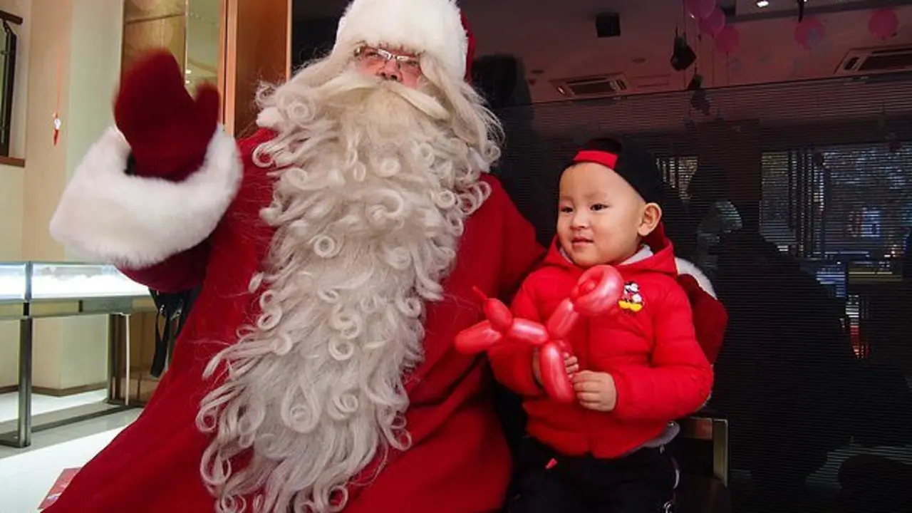Papá Noél no irá a los hogares de niños chinos en Langfang