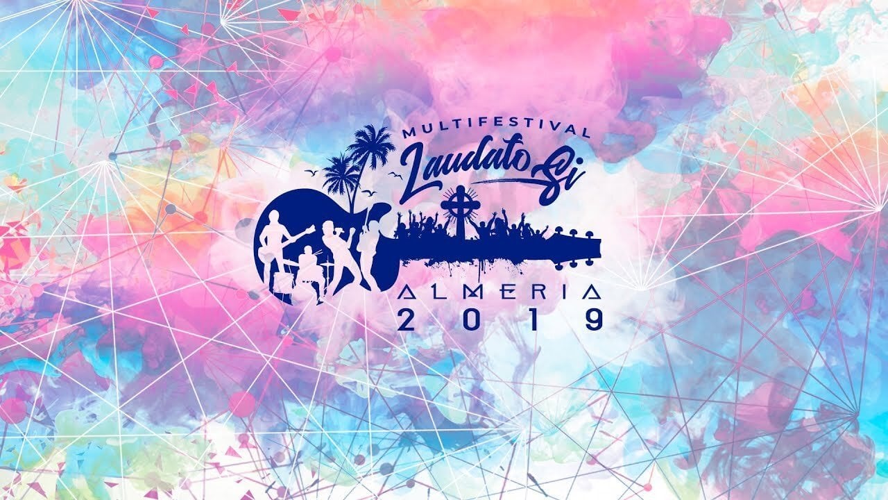 Cartel del festival Laudato Si.
