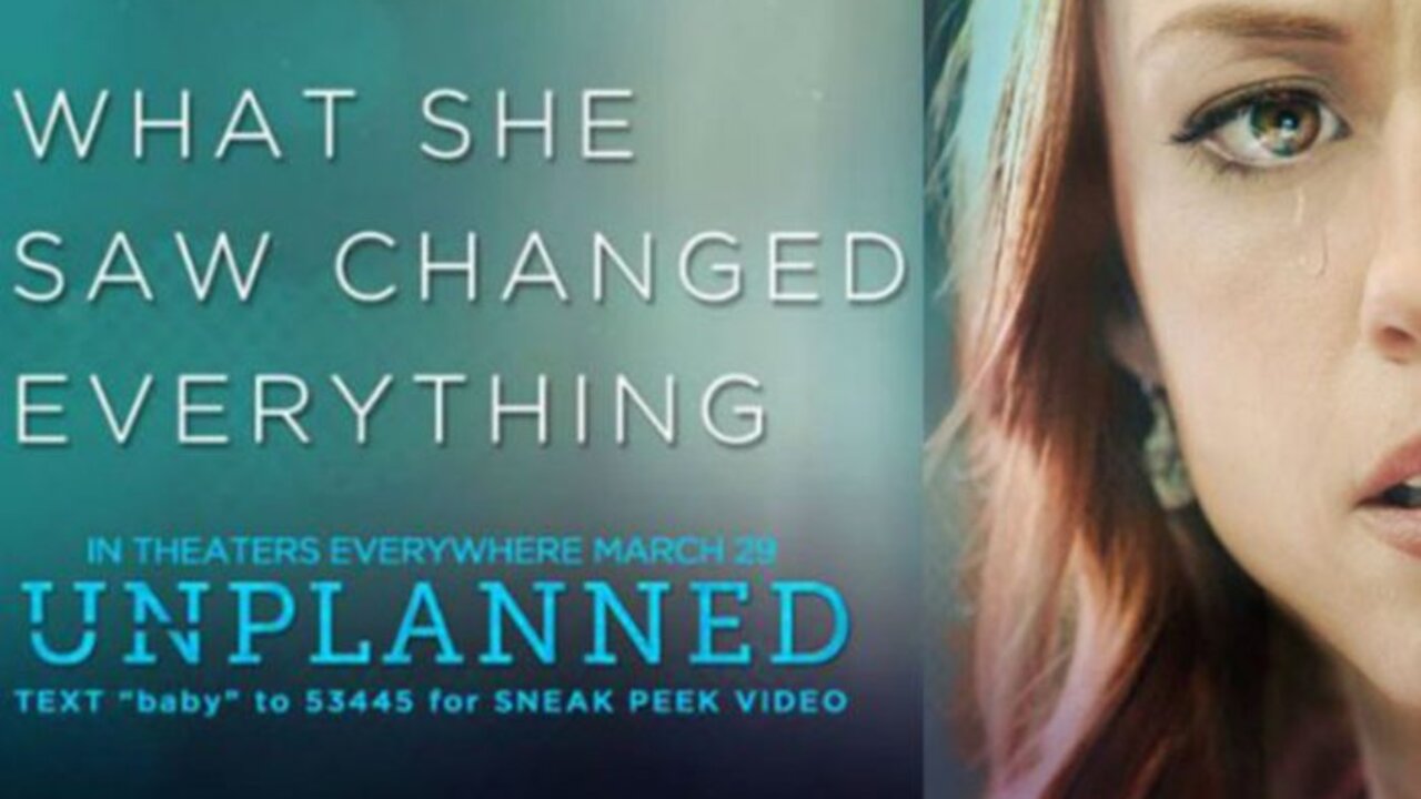 Cartel de Unplanned. 