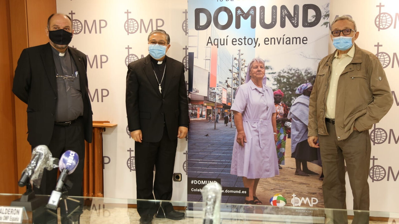 Jos&eacute; Mar&iacute;a Calder&oacute;n, Bernardito Auza y Enrique Rosich.