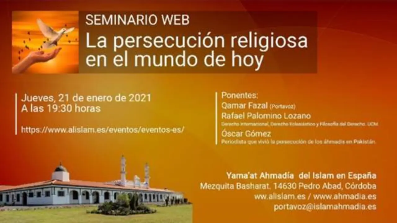 Cartel del seminario.