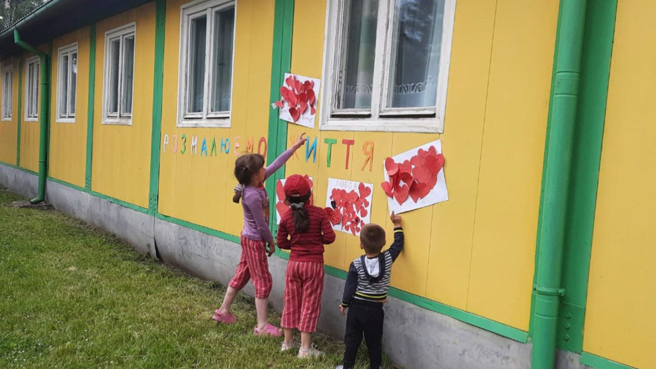 Los ni&ntilde;os ucranianos y el deseo de aliviar las consecuencias del trauma del conflicto 