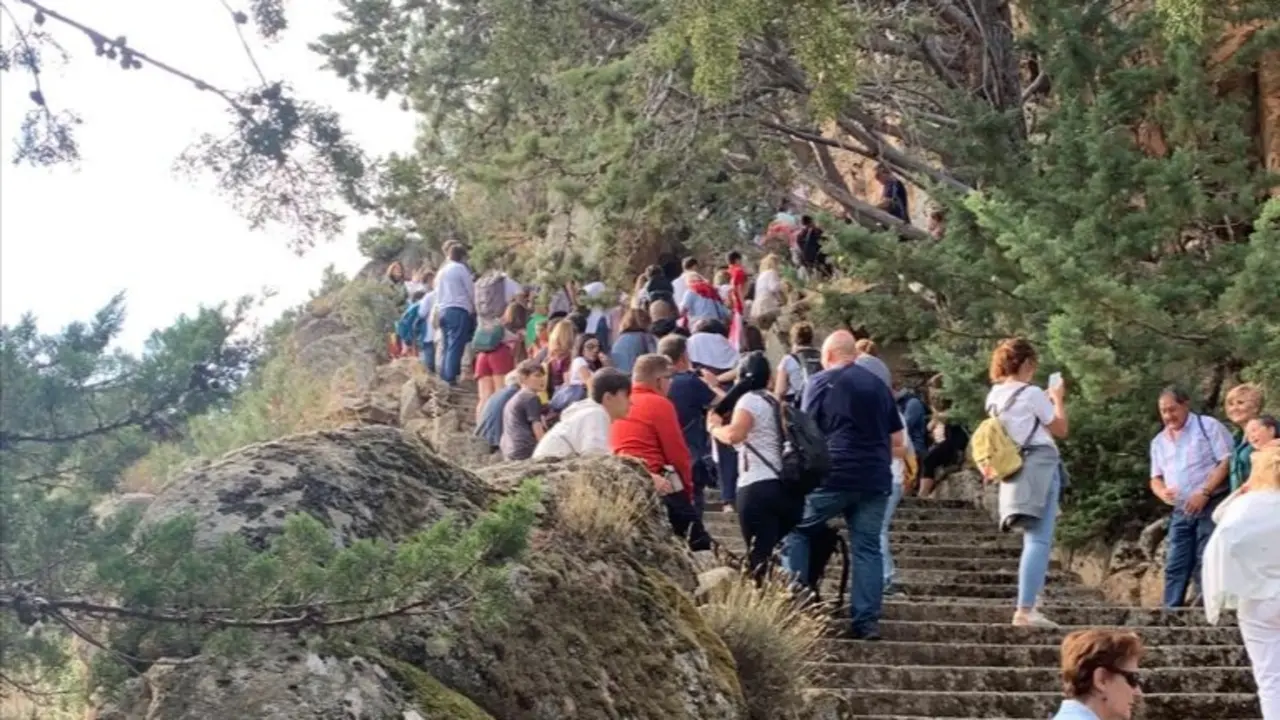 Vía Crucis en el Valle de los Caídos.