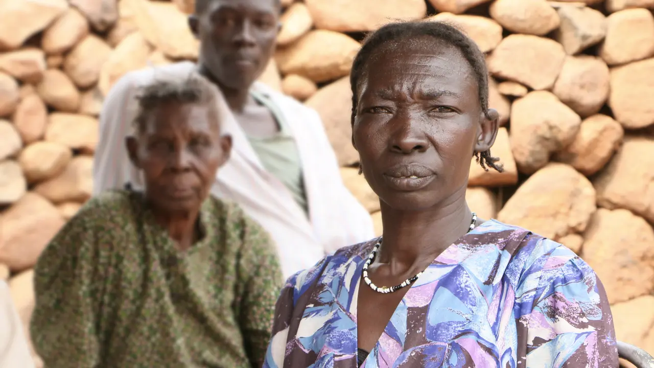 Cristianos en Sudán.