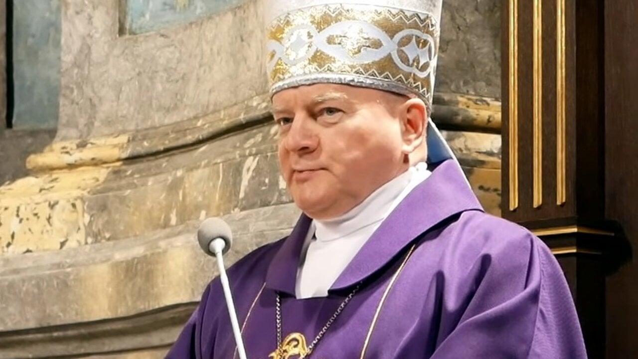 Jan Sobiło, obispo auxiliar ucraniano. 