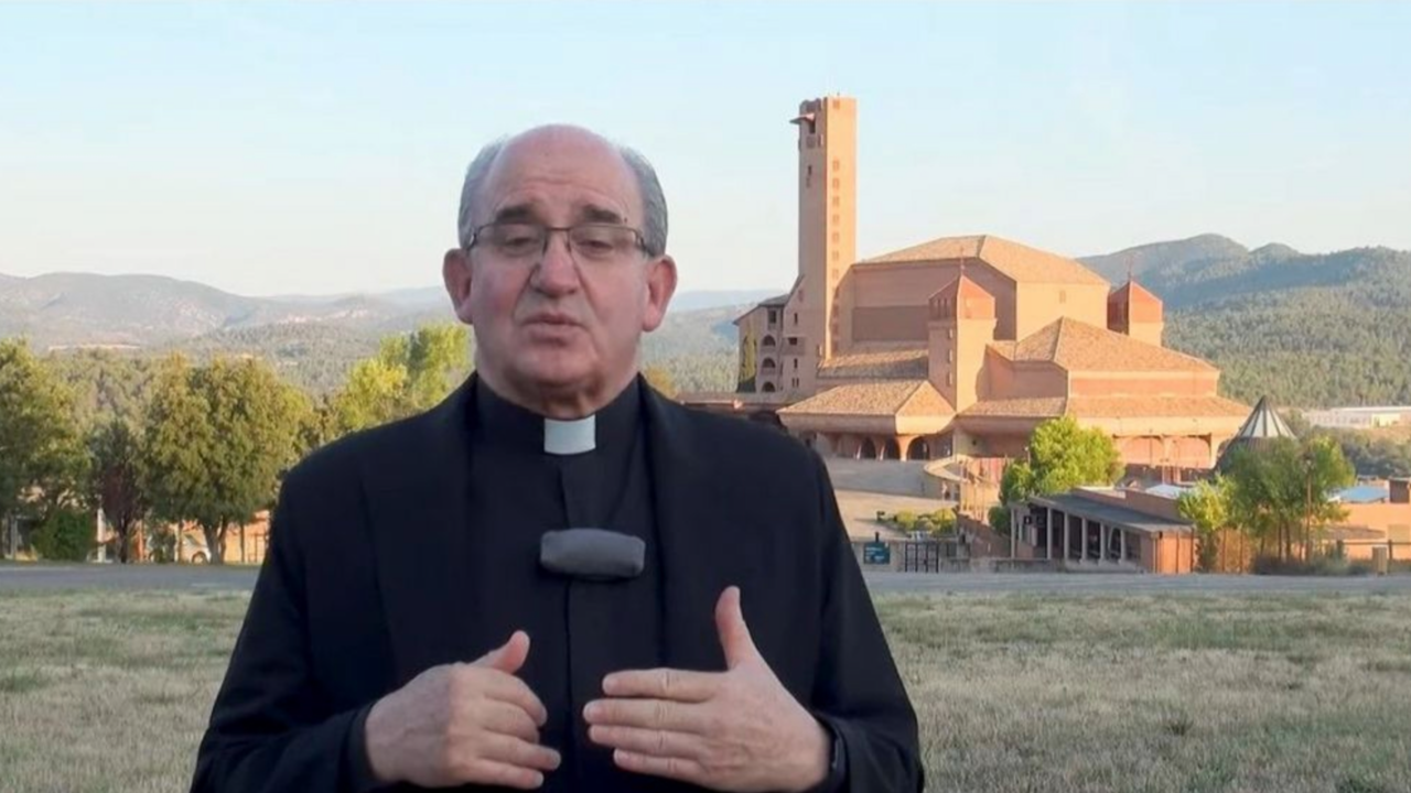 &Aacute;ngel Lasheras, rector de Torreciudad. Diario de Huesca.