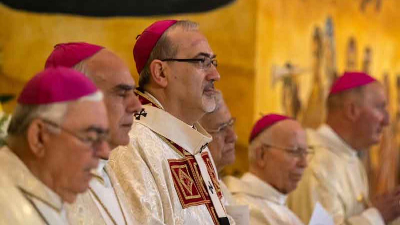 El cardenal Pizzaballa, patriarca latino de Jerusalén.
