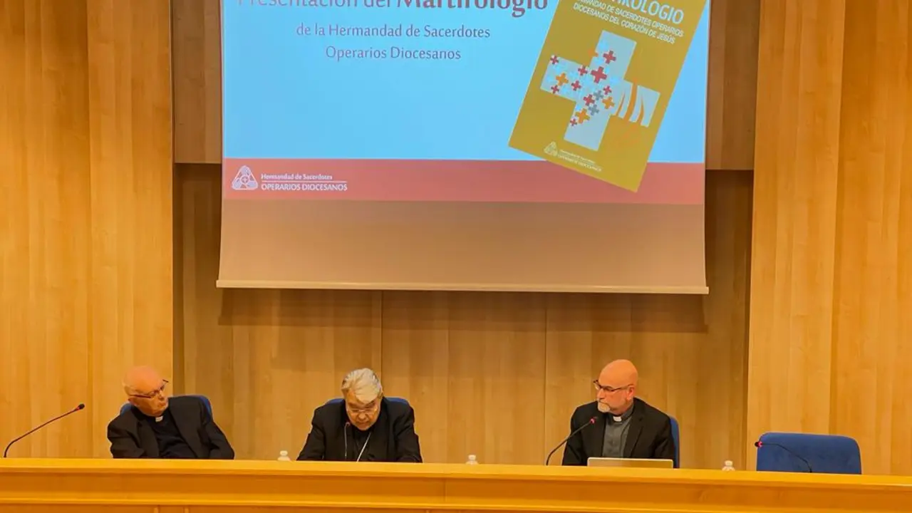 Presentación del Nuevo Martirologio de la Hermandad de Sacerdotes Operarios Diocesanos.