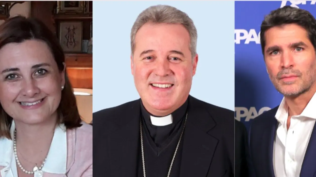 Gabriela Gambino, Mario Iceta, Eduardo Verastegui.