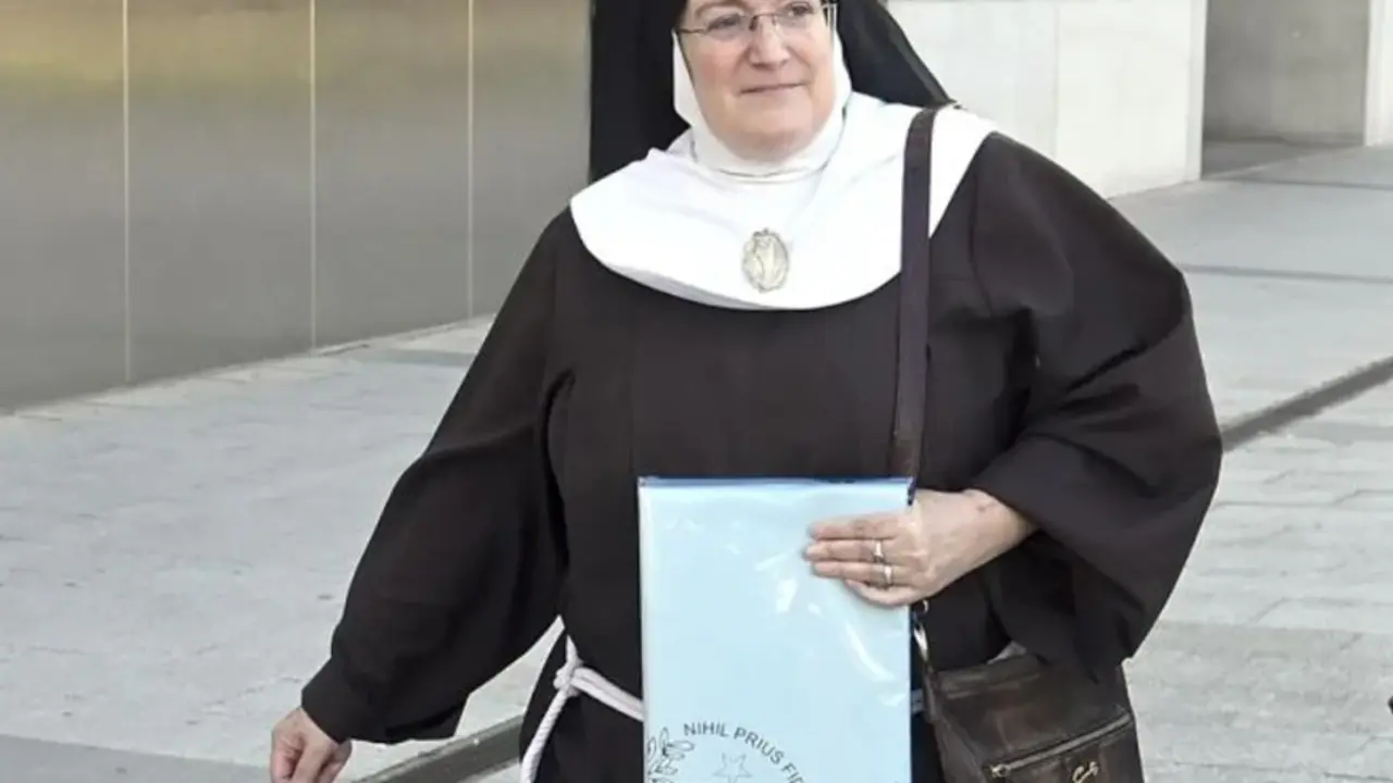 Laura García de Viedma, ex abadesa del convento de Belorado (Burgos).