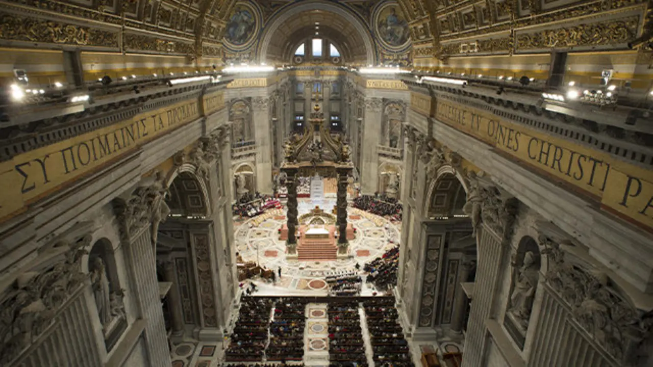 Lecturas de hoy. Basílica de San Pedro. Vaticano.