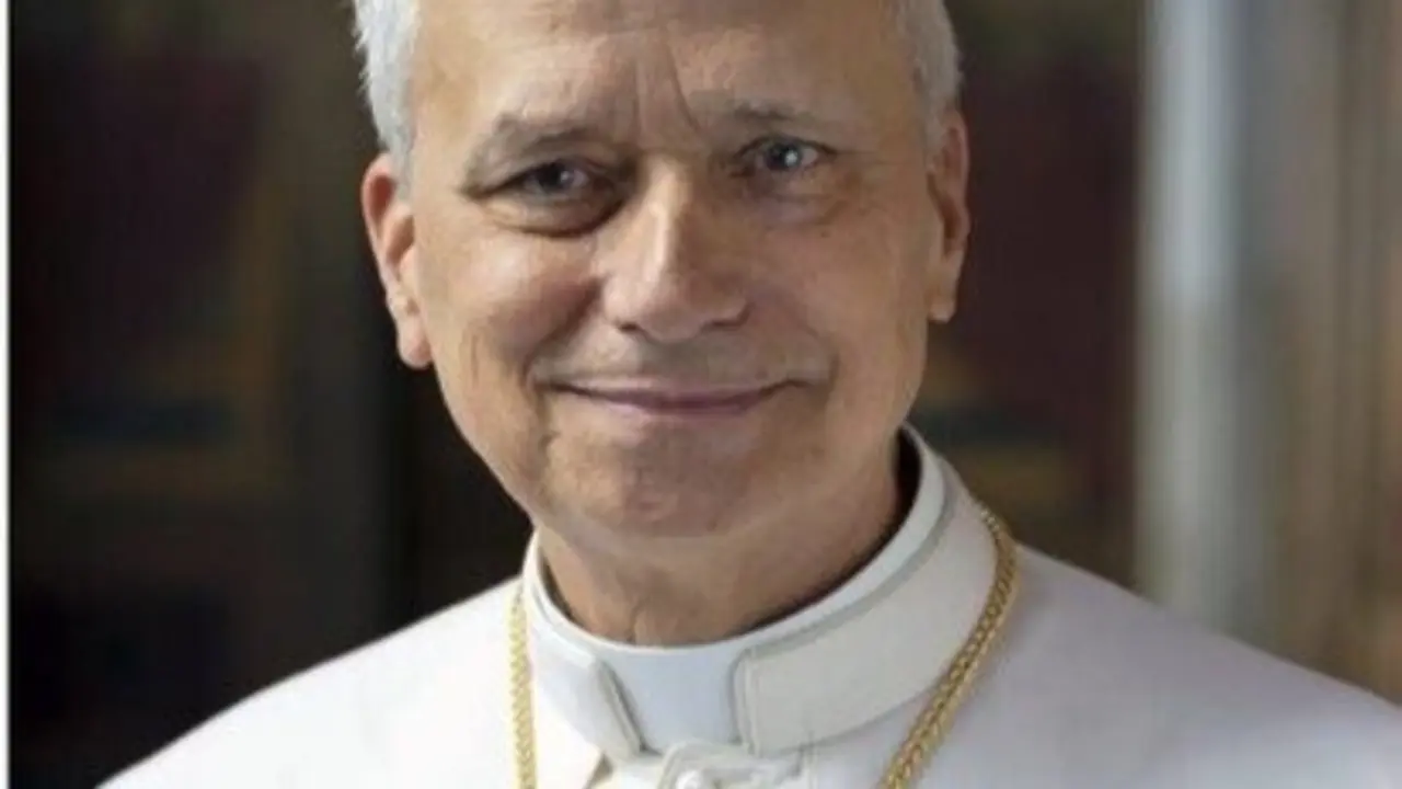 Foto oficial del Papa León XIV.