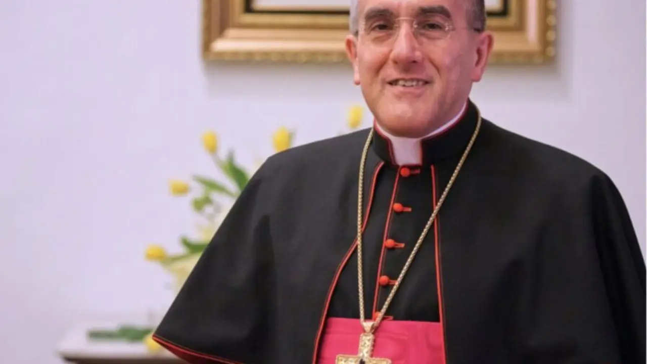 Monseñor Piero Pioppo, Nuncio Apostólico en España.