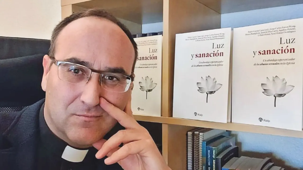 Pedro García Casas, coordinador de Luz y sanación. Foto cedida.