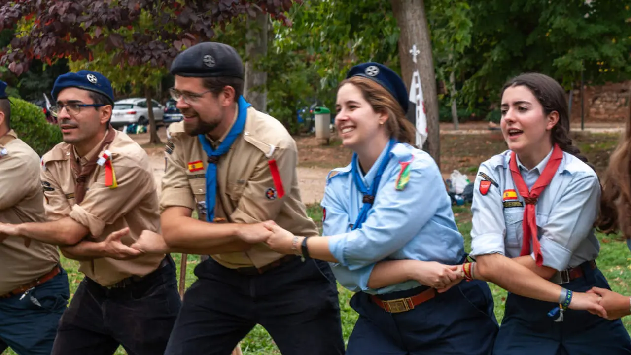 Ruta nacional Santa María de Huerta 2024 de la Asociación Española de Guías y Scouts de Europa.