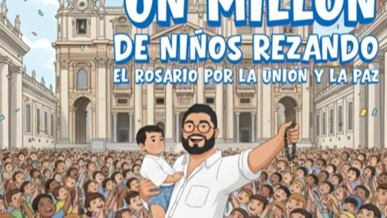 “Un Millón de Niños Rezando el Rosario” cumple 20 años y lanza un himno que une al mundo con Said Nassar.