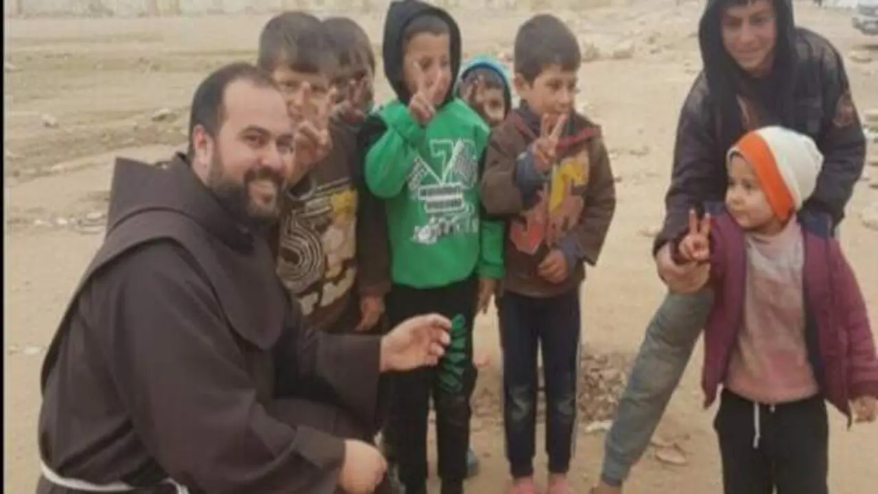 Fray Fadi Azar ofrecerá su testimonio en una misa por la paz en Madrid.