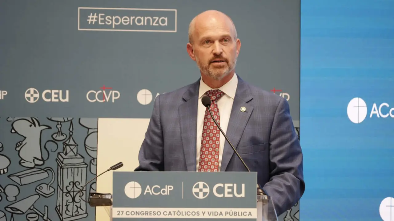 El presidente de la Fundación Heritage, Kevin D. Roberts, ha impartido la conferencia inaugural del 27 Congreso Católicos y Vida Pública.