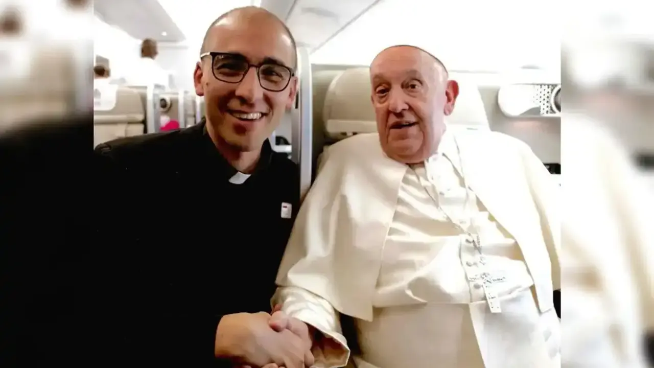 Juan Cruz Villal&oacute;n, ex secretario personal del Papa Francisco.