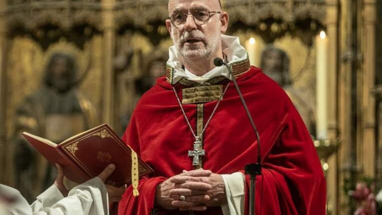 Octavi Vilá, obispo de Gerona.