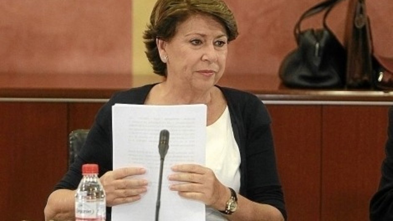 Magdalena Álvarez, en la comisión de investigación de los ERE