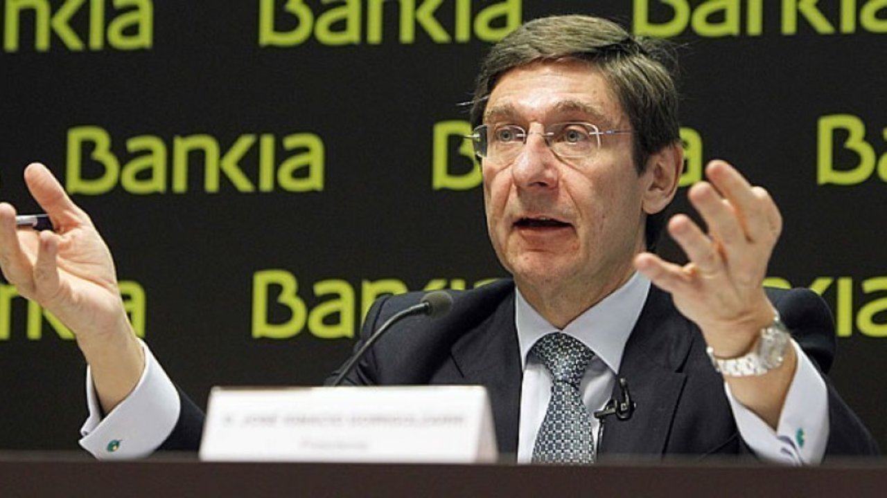 José Ignacio Goirigolzarri, durante la presentación de resultados de Bankia.