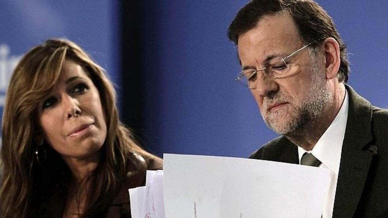 Mariano Rajoy y Alicia Sánchez-Camacho.