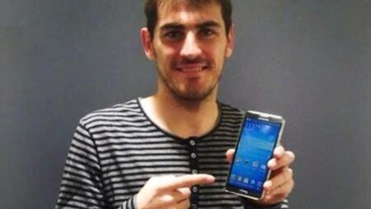 Una foto de Íker Casillas en las redes sociales.