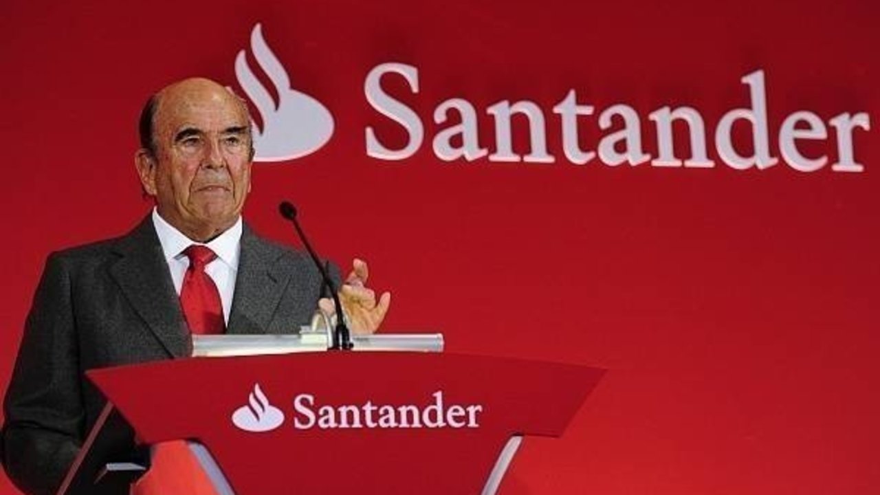 Emilio Botín, presidente del Banco Santander.