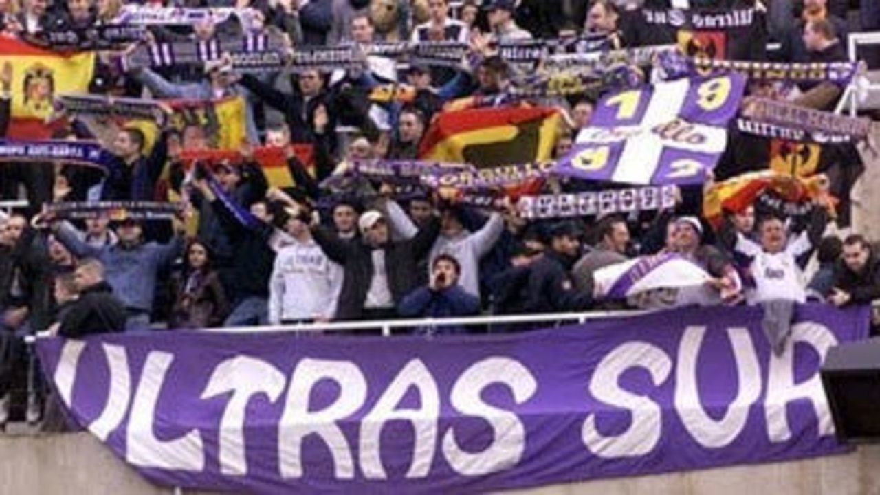 Los Ultras Sur del Real Madrid.