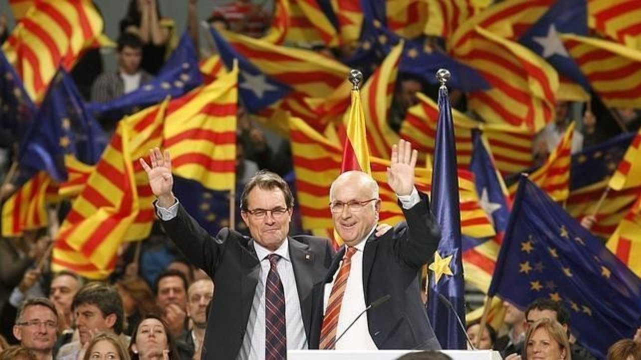 Duran i Lleida y Artur Mas.