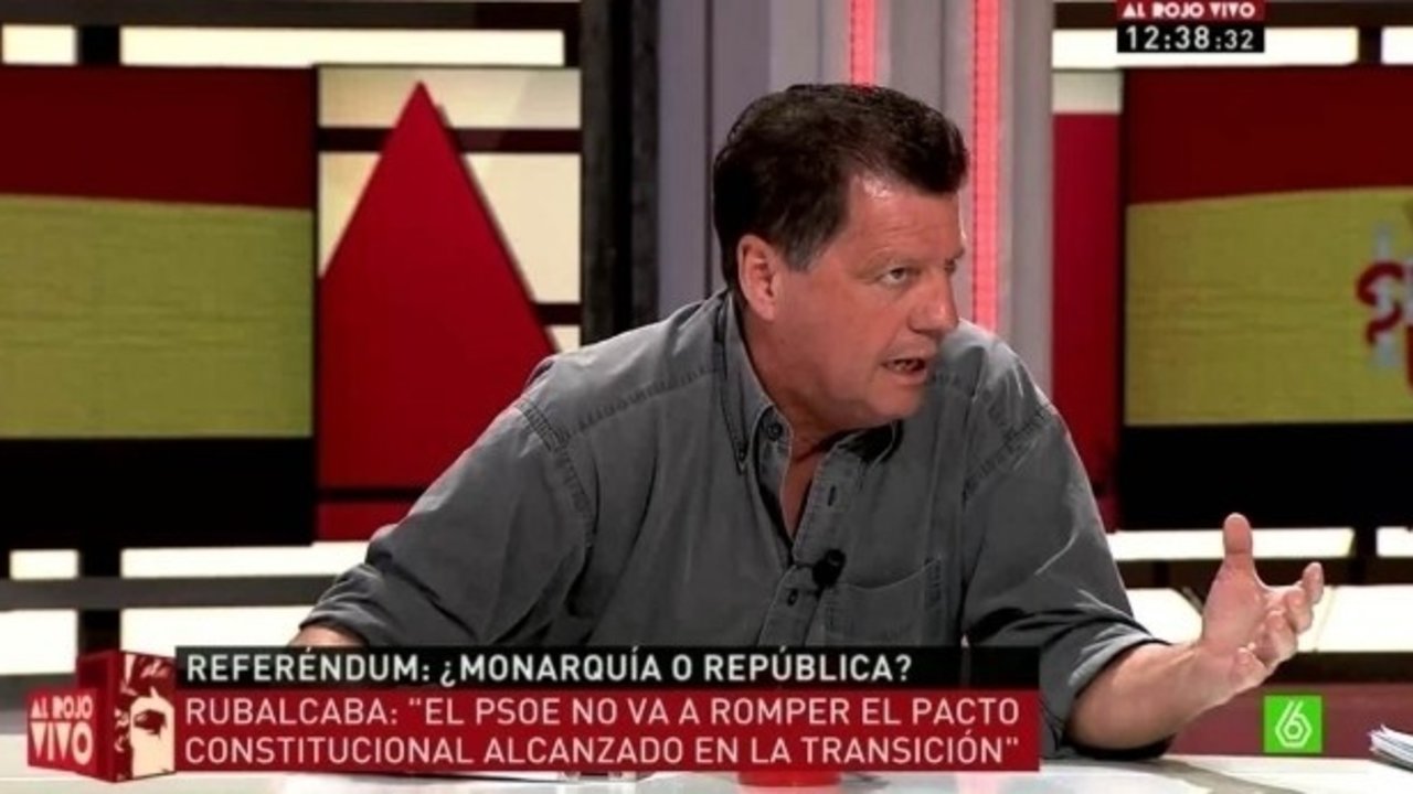 Debate sobre monarquía o república en Al Rojo Vivo.