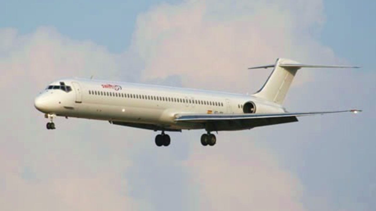 Un avión MD83 de Swift Air.