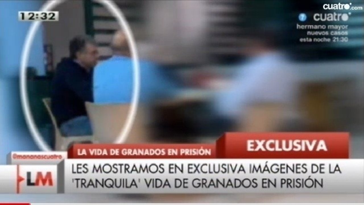 Vídeo de Francisco Granados en prisión.