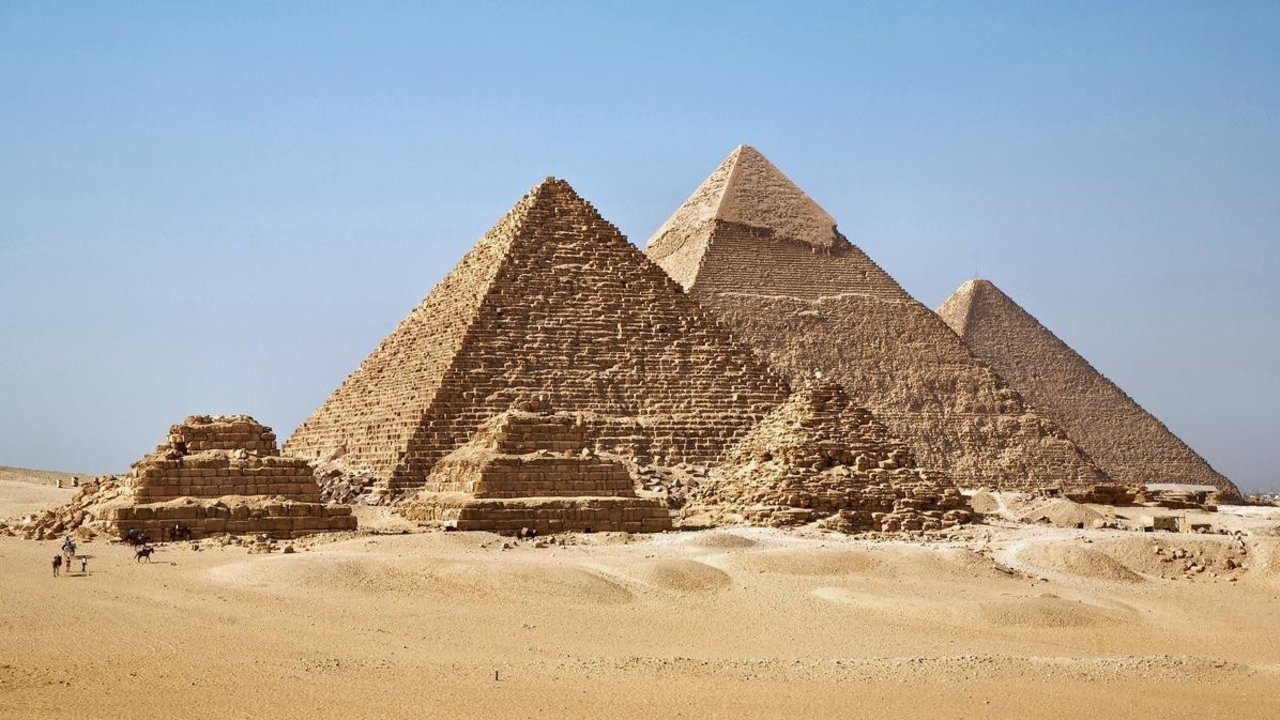 Pirámide de Keops, Egipto. 