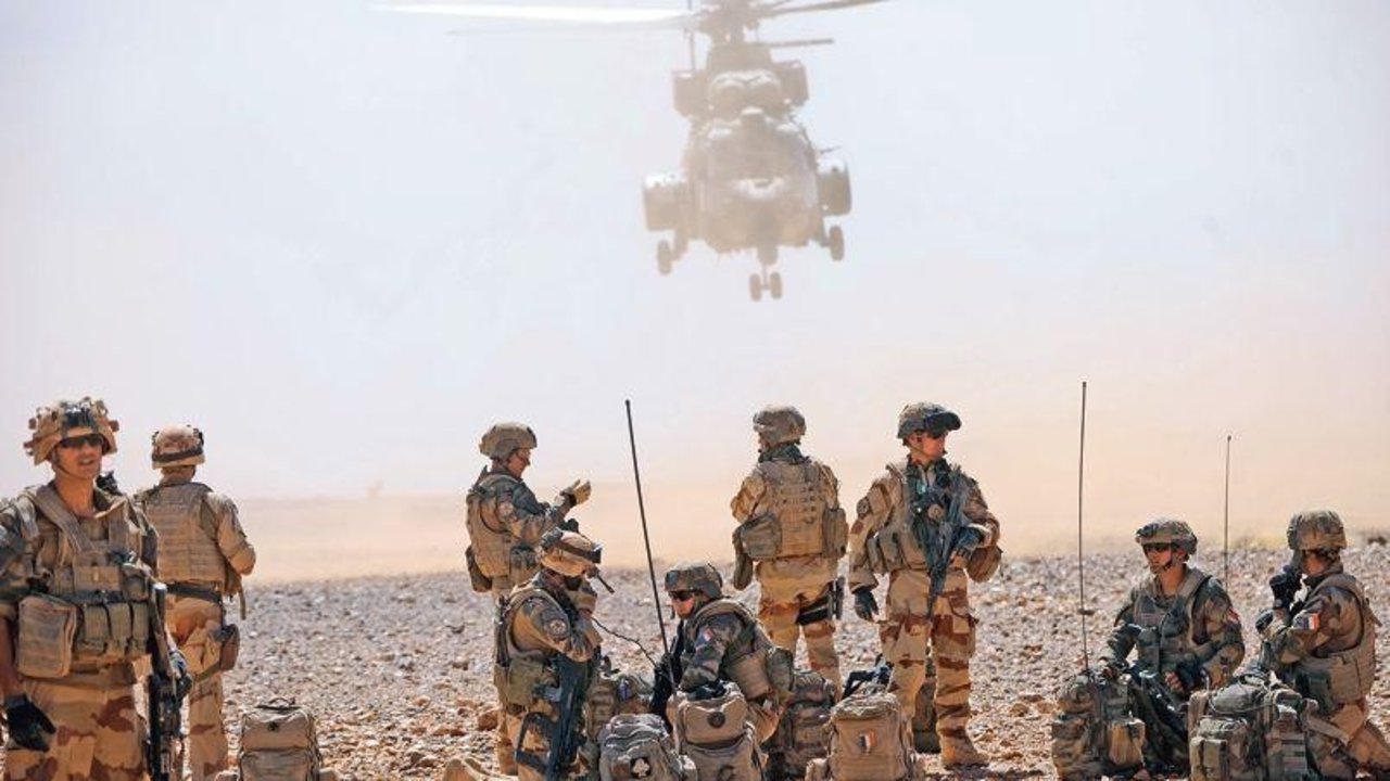 Militares en Malí.
