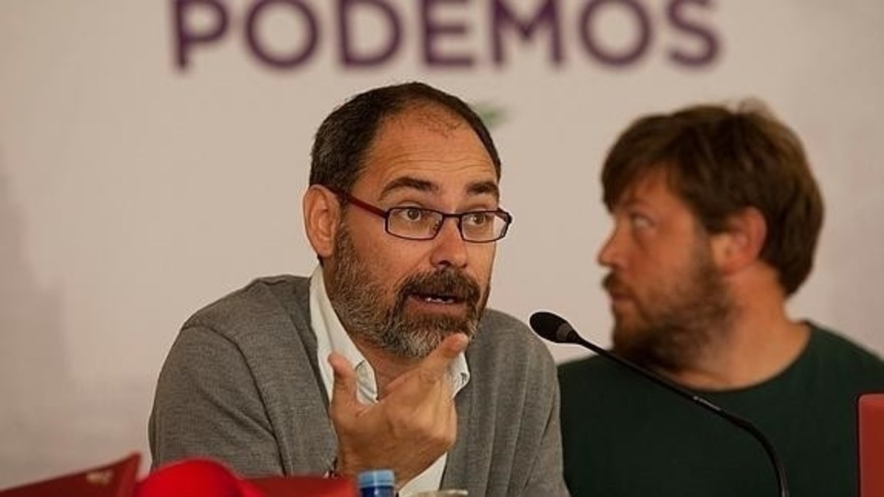Alberto Montero, cabeza de lista de Podemos por Málaga.