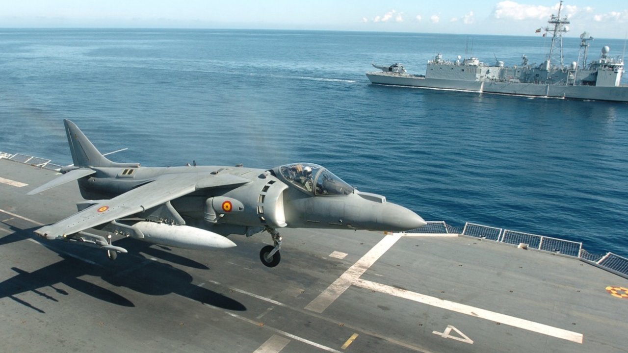 AV-8B Harrier II Plus.