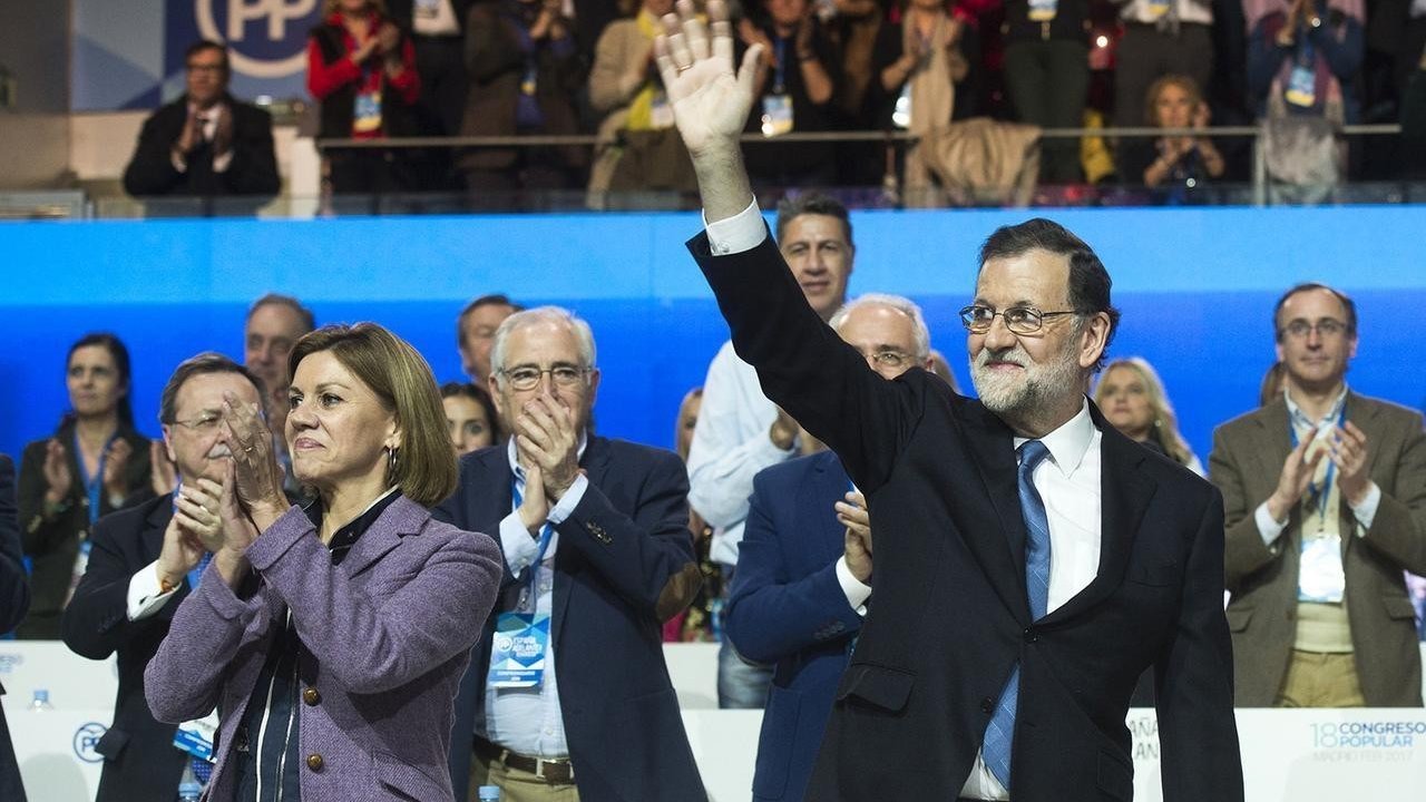Mariano Rajoy en el Congreso Nacional del PP.