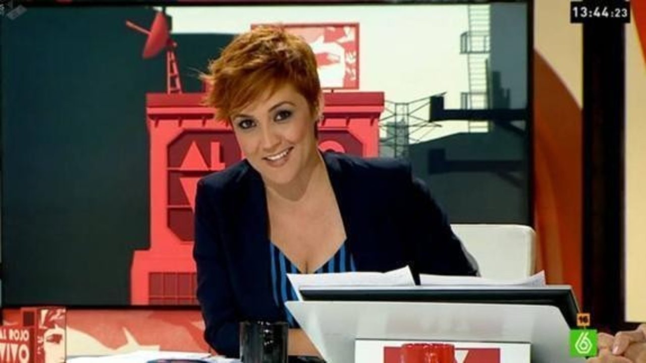 Cristina Pardo, periodista de 'Al Rojo Vivo'.