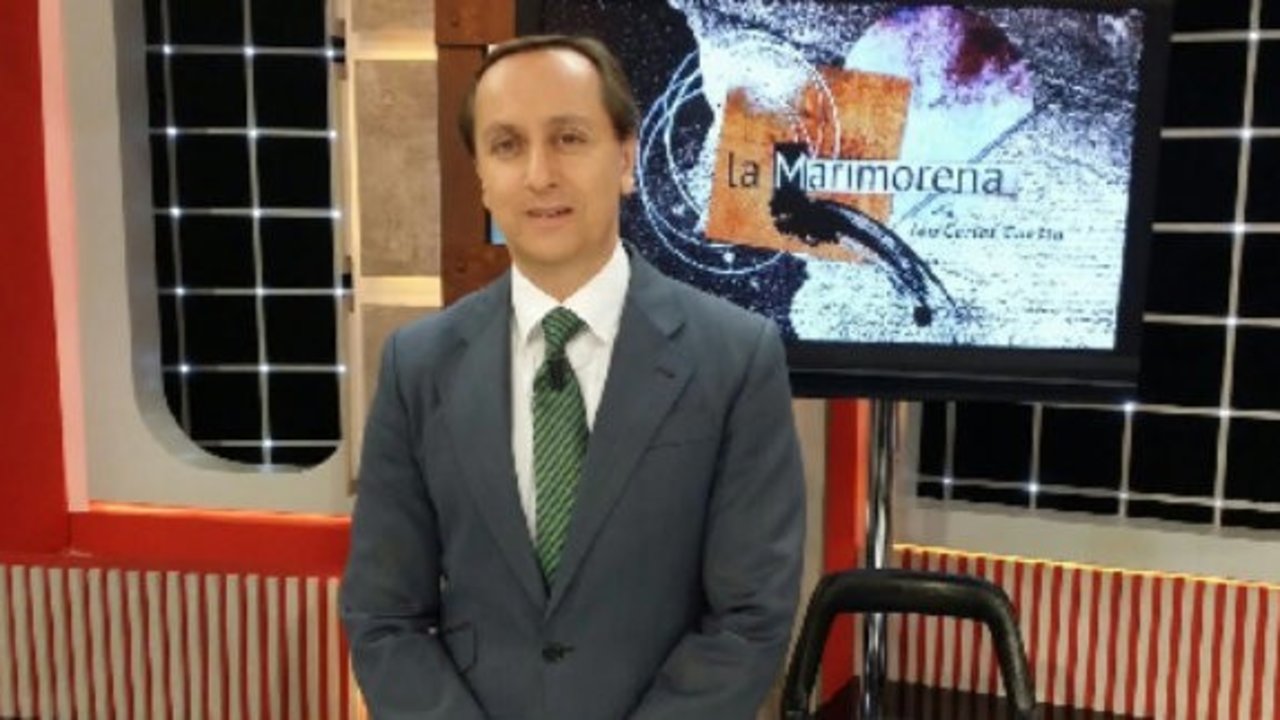 Carlos Cuesta, presentador de La Marimorena 
