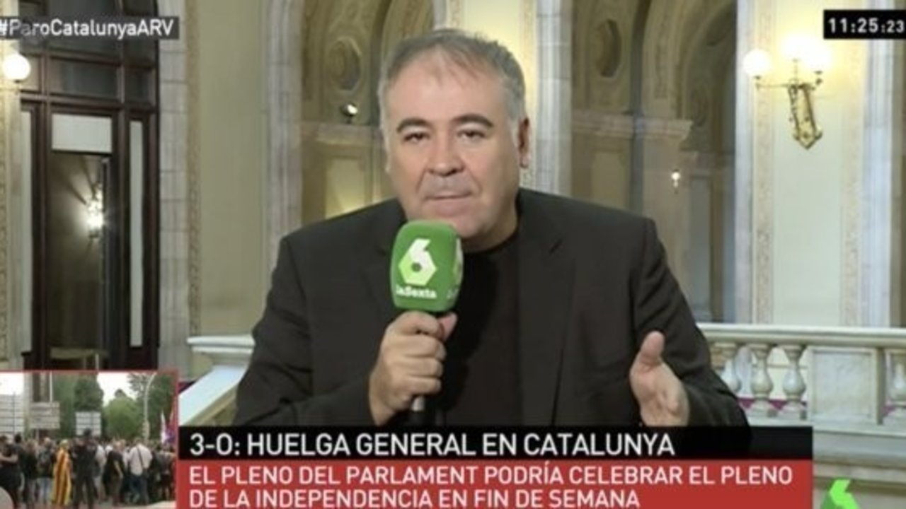 Antonio García Ferreras, presentador de Al Rojo Vivo. 