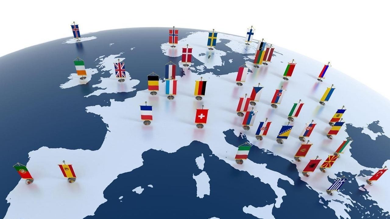Países que participan en el programa Erasmus.
