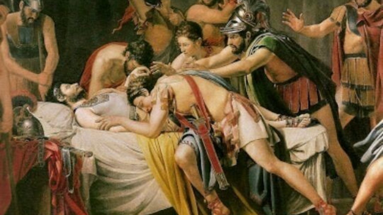 "La muerte de Viriato", de José de Madrazo.