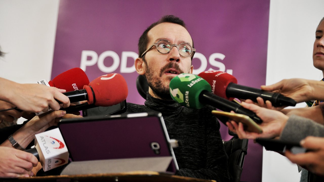 Pablo Echenique, secretario de Organización de Podemos.